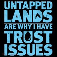 Untapped Lands Are Why I Have Trust Issues Tote Bag thumb 4