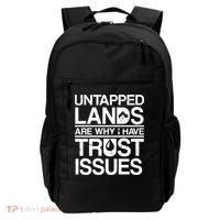 Untapped Lands Trust Issues Backpack thumb 0