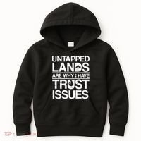 Untapped Lands Trust Issues Kids Hoodie thumb 0