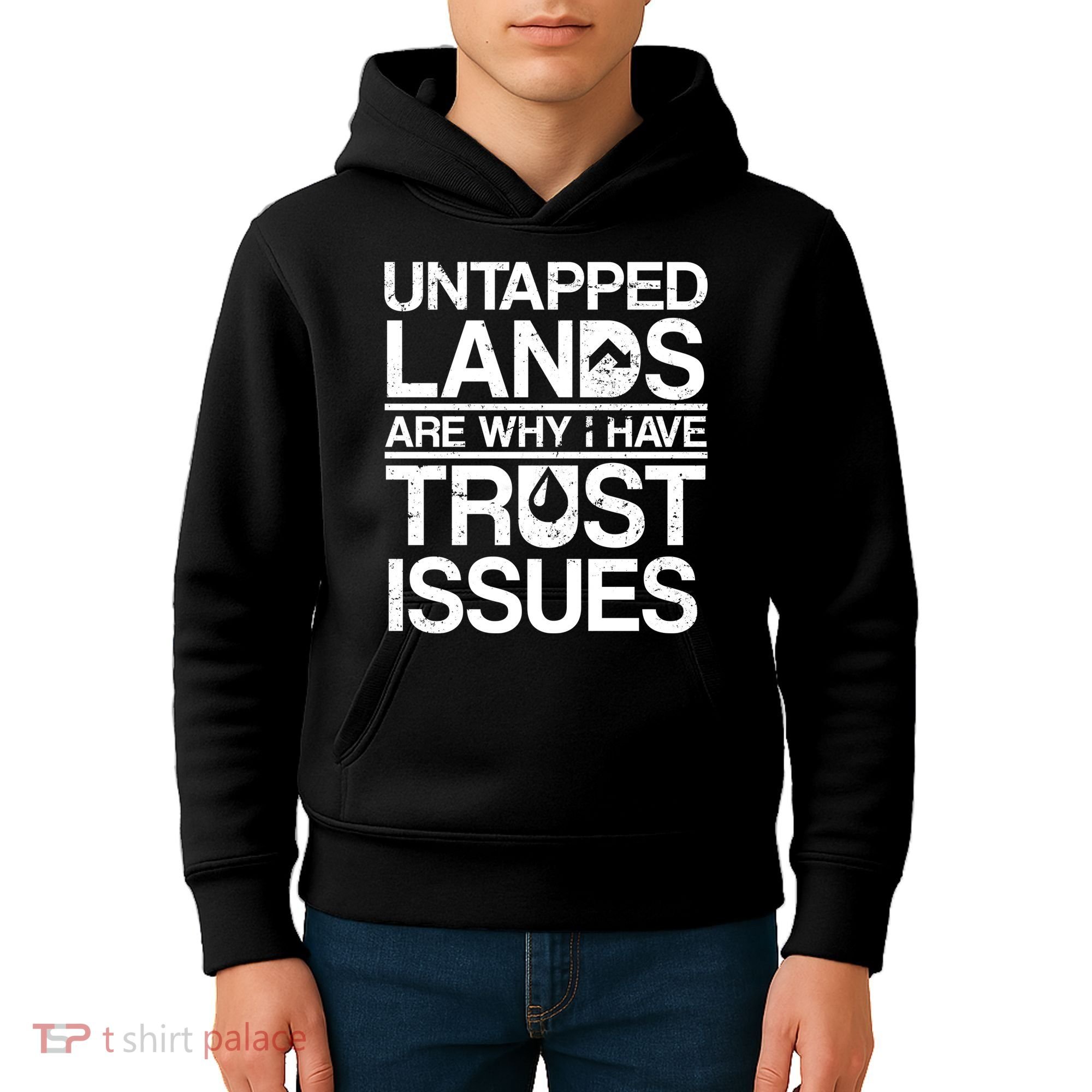 Untapped Lands Trust Issues Kids Hoodie