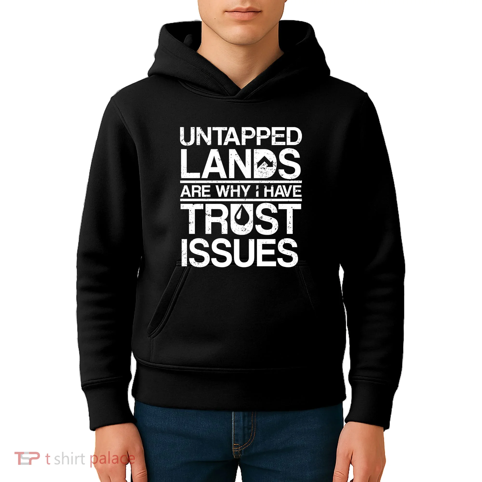Untapped Lands Trust Issues Kids Hoodie