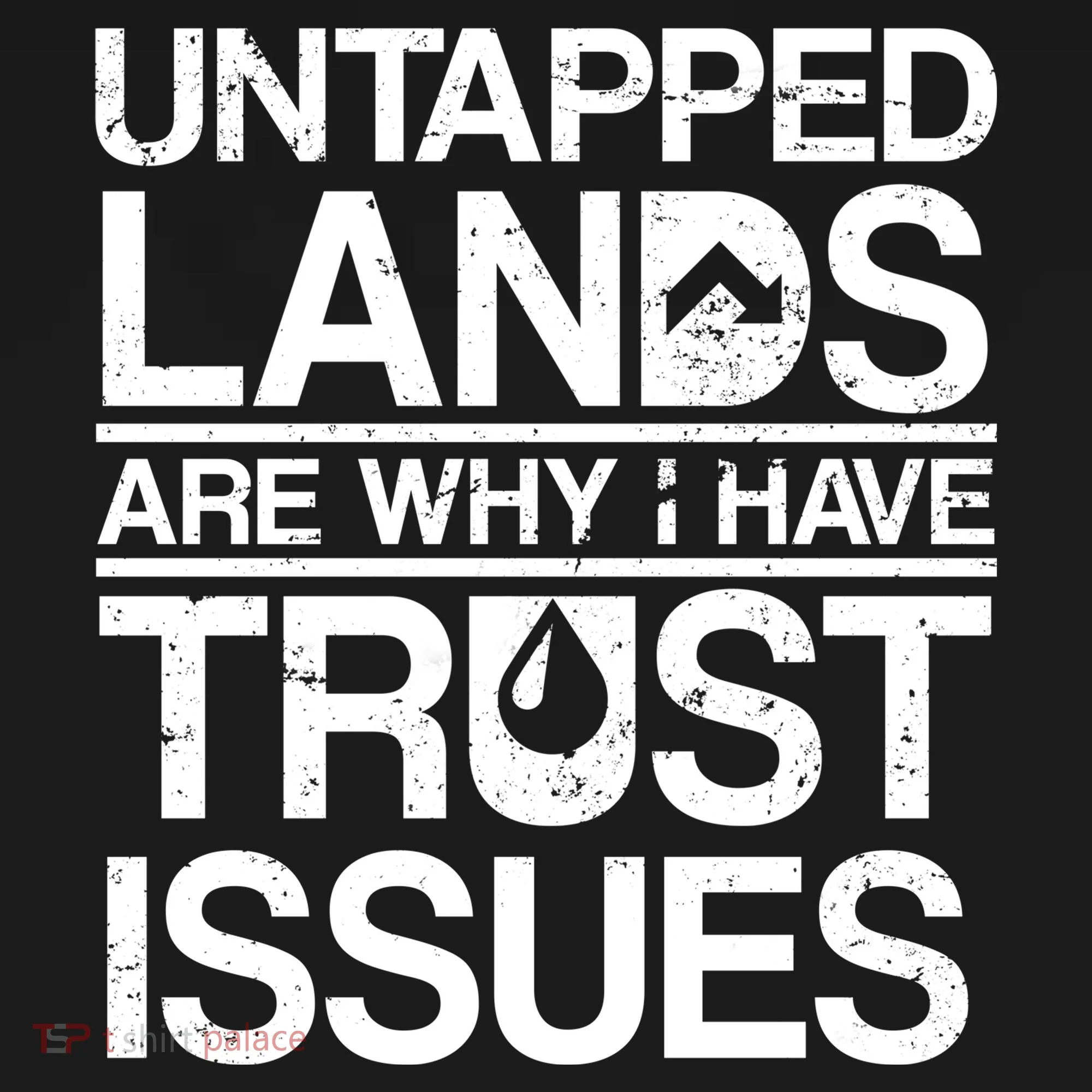 Untapped Lands Trust Issues Kids Long Sleeve Shirt
