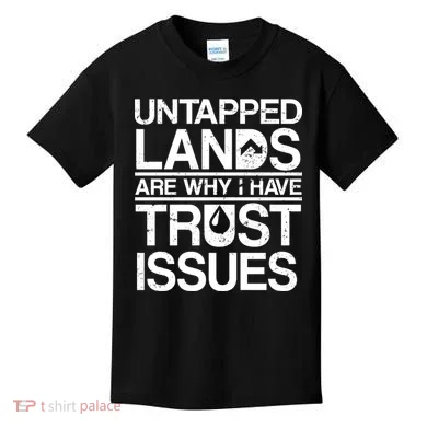 Untapped Lands Trust Issues Kids T-Shirt