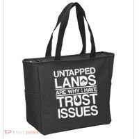 Untapped Lands Trust Issues Tote Bag thumb 2