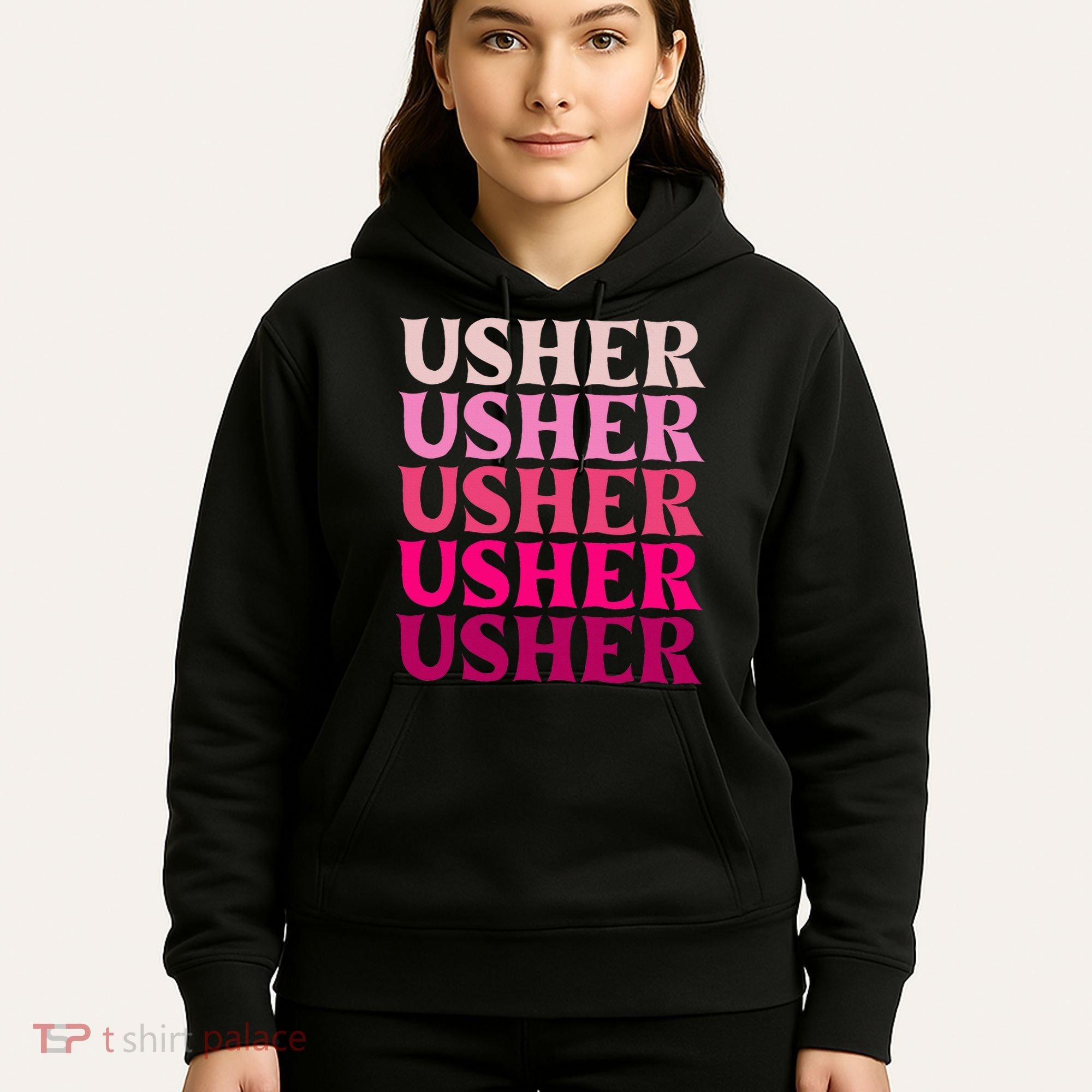 U.S.H.E.R Name Hoodie