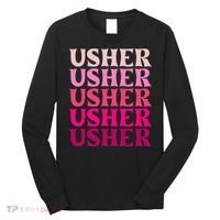 U.S.H.E.R Name Long Sleeve Shirt thumb 0