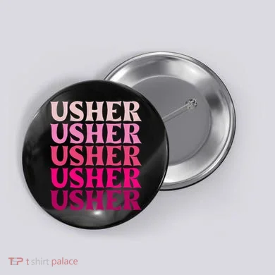 U.S.H.E.R Name Button