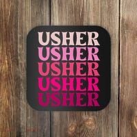 U.S.H.E.R Name Coaster thumb 0