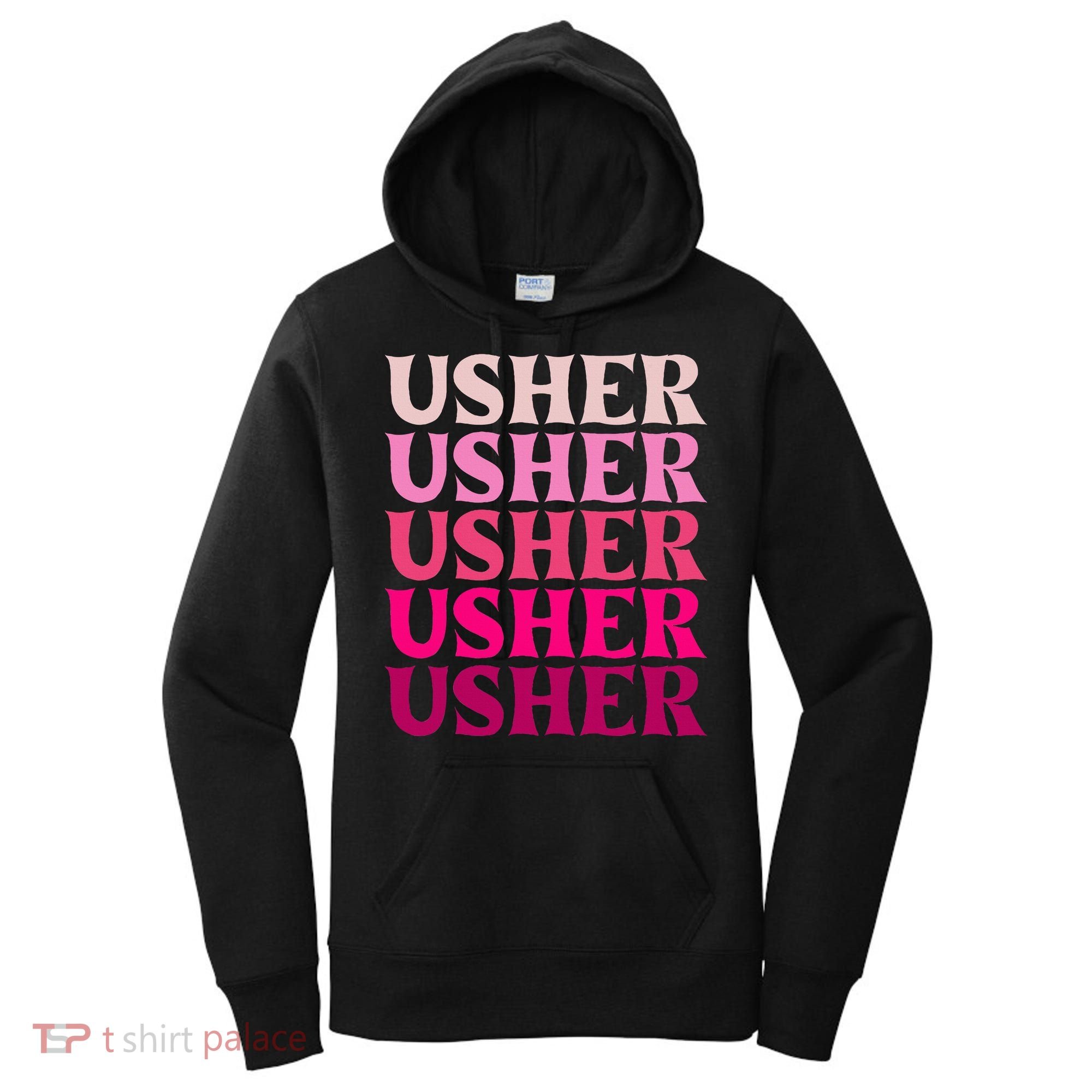 U.S.H.E.R Name Women's Hoodie