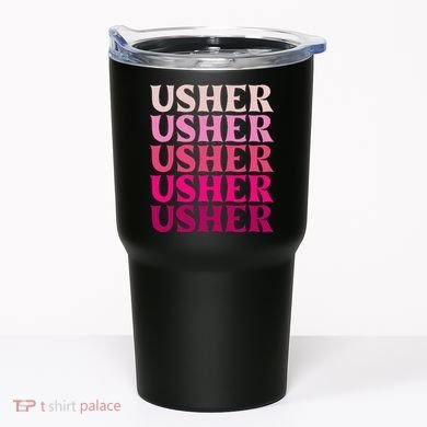 U.S.H.E.R Name Tumbler