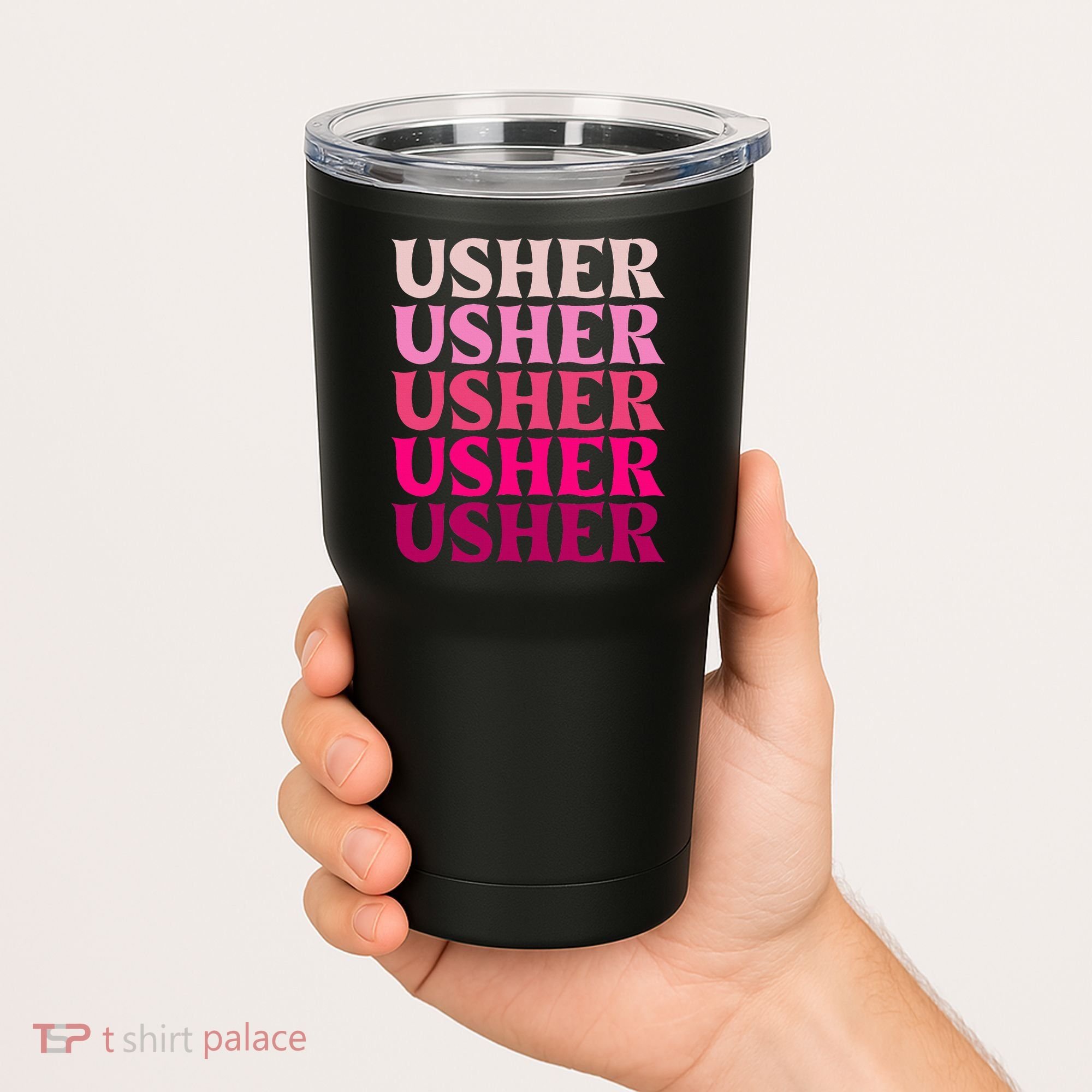 U.S.H.E.R Name Tumbler
