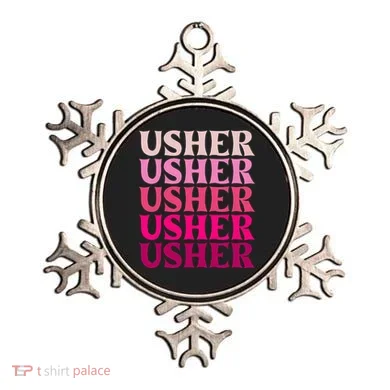 U.S.H.E.R Name Ornament