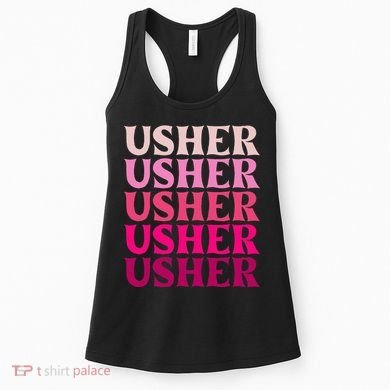 U.S.H.E.R Name Women's Tank Top