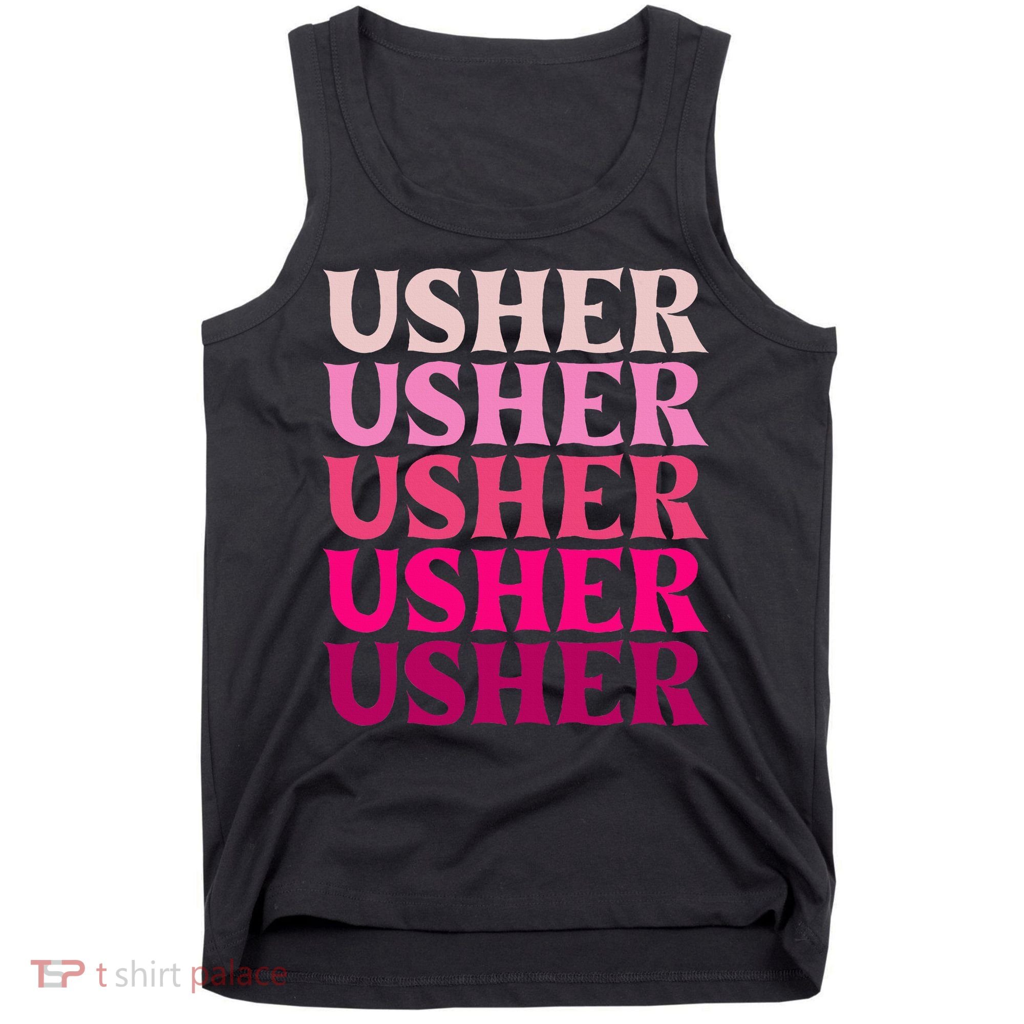 U.S.H.E.R Name Tank Top