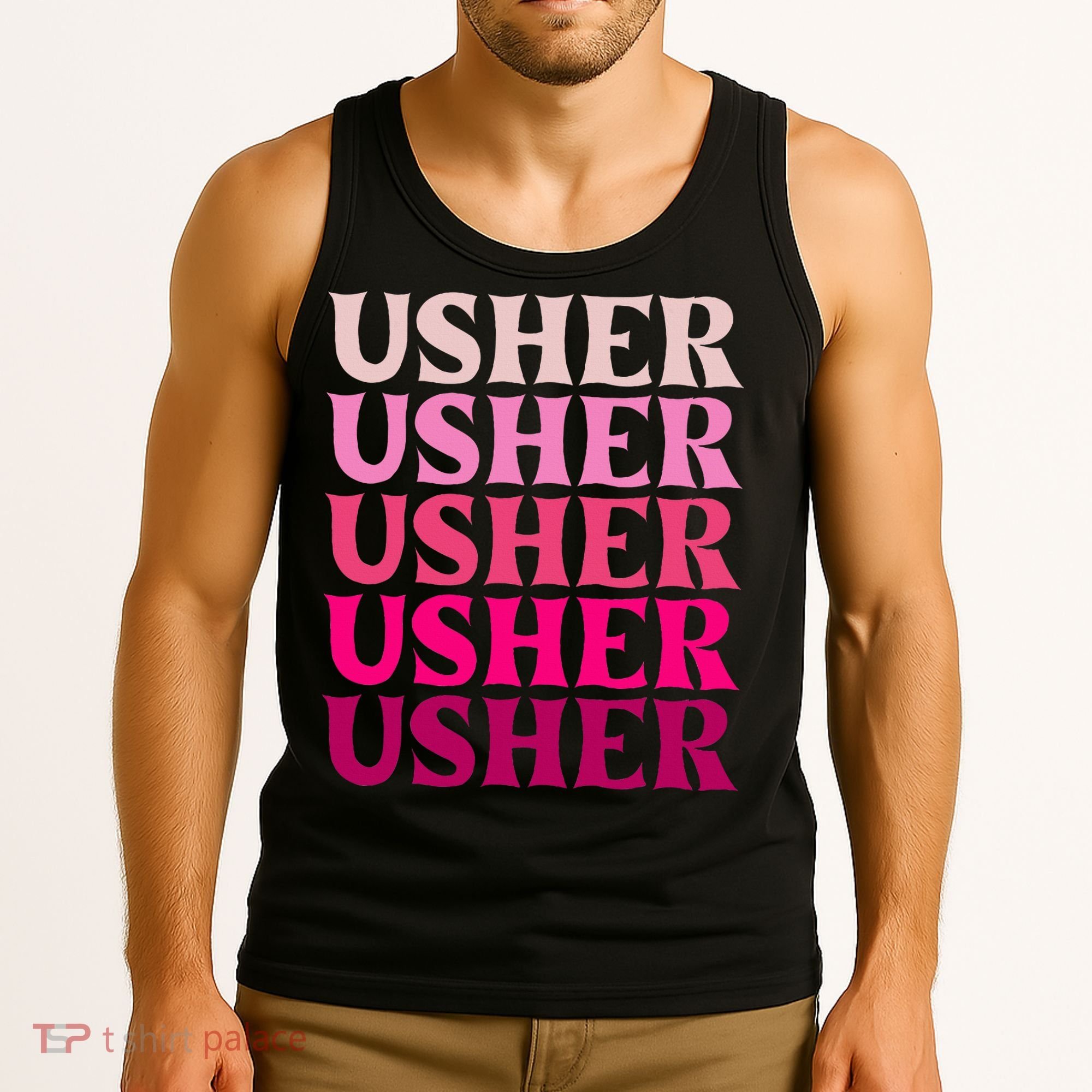 U.S.H.E.R Name Tank Top