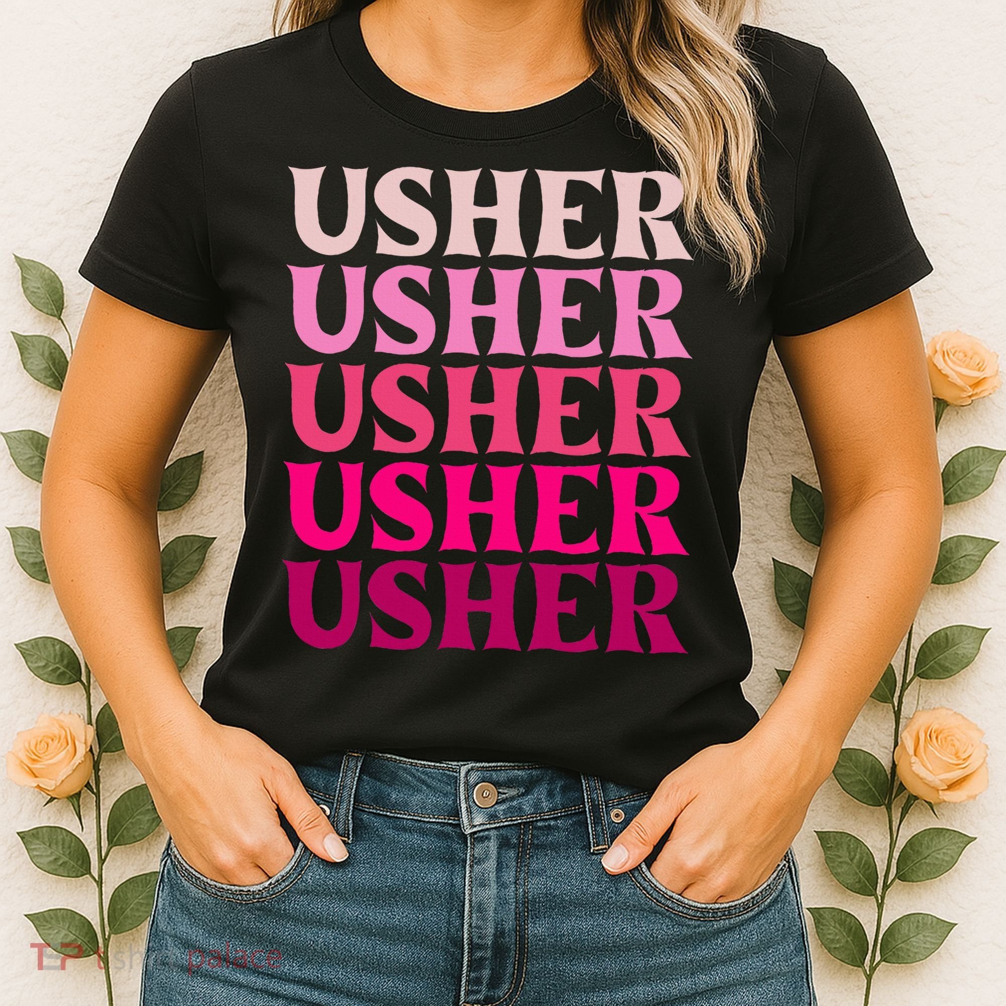 U.S.H.E.R Name Women's T-Shirt