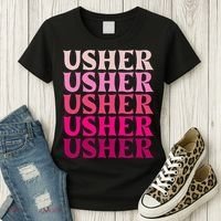 U.S.H.E.R Name Women's T-Shirt thumb 3