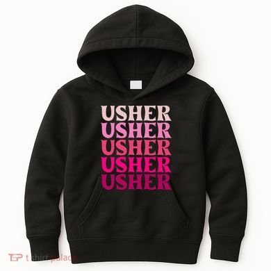 U.S.H.E.R Name Kids Hoodie