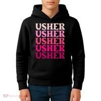 U.S.H.E.R Name Kids Hoodie thumb 4