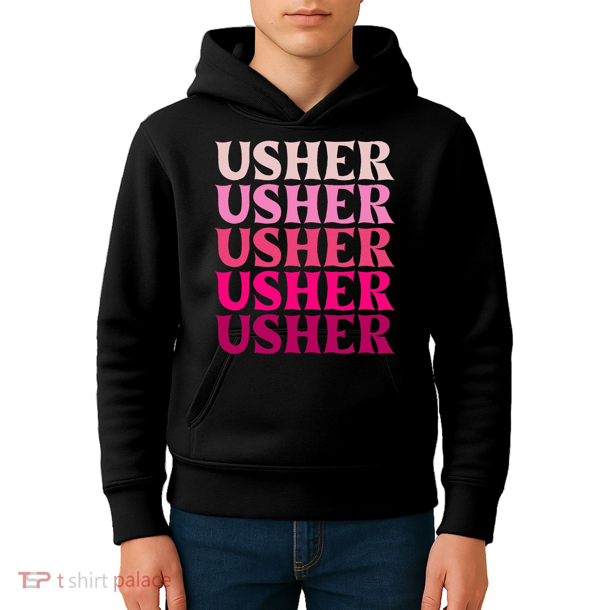 U.S.H.E.R Name Kids Hoodie