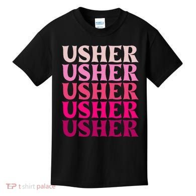 U.S.H.E.R Name Kids T-Shirt