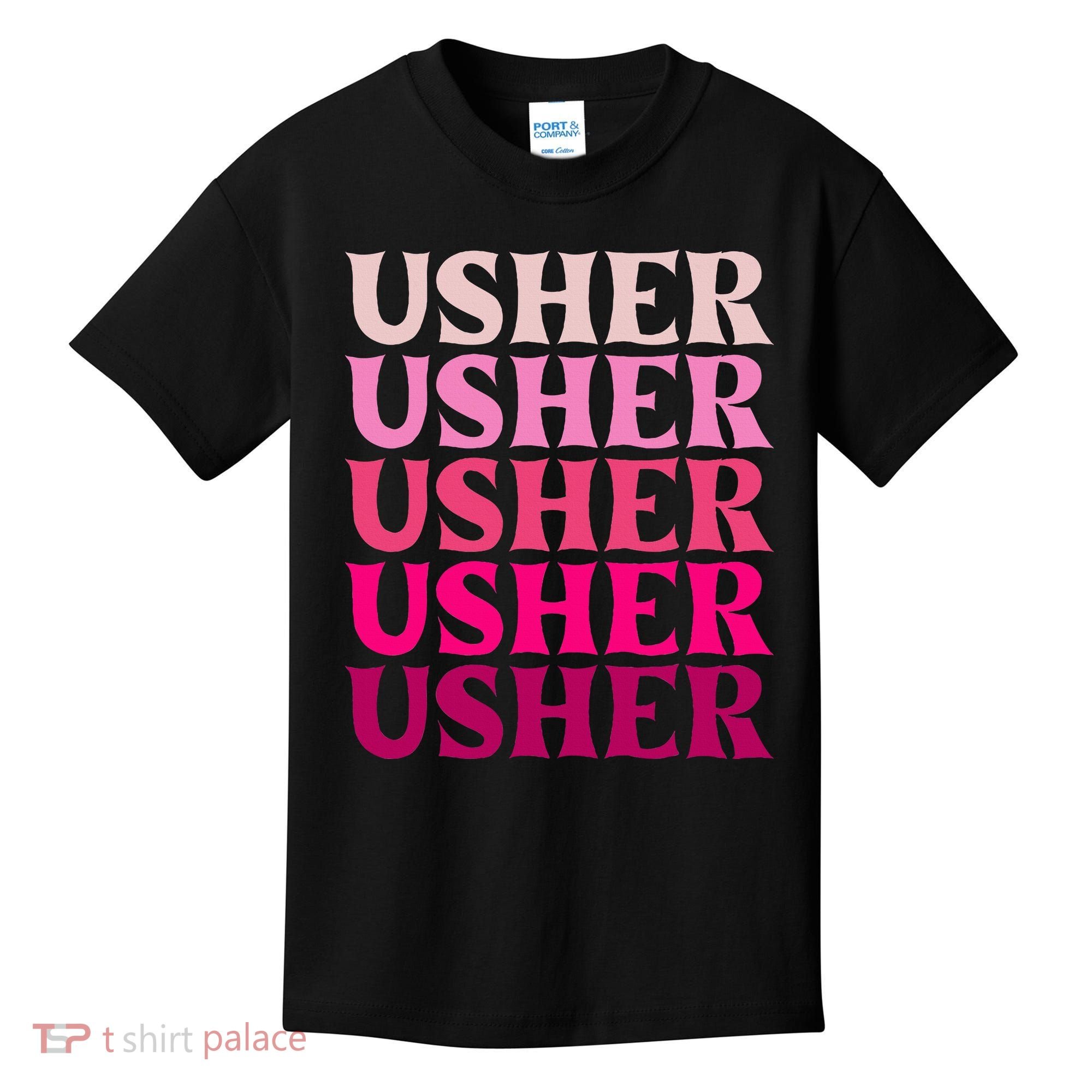 U.S.H.E.R Name Kids T-Shirt