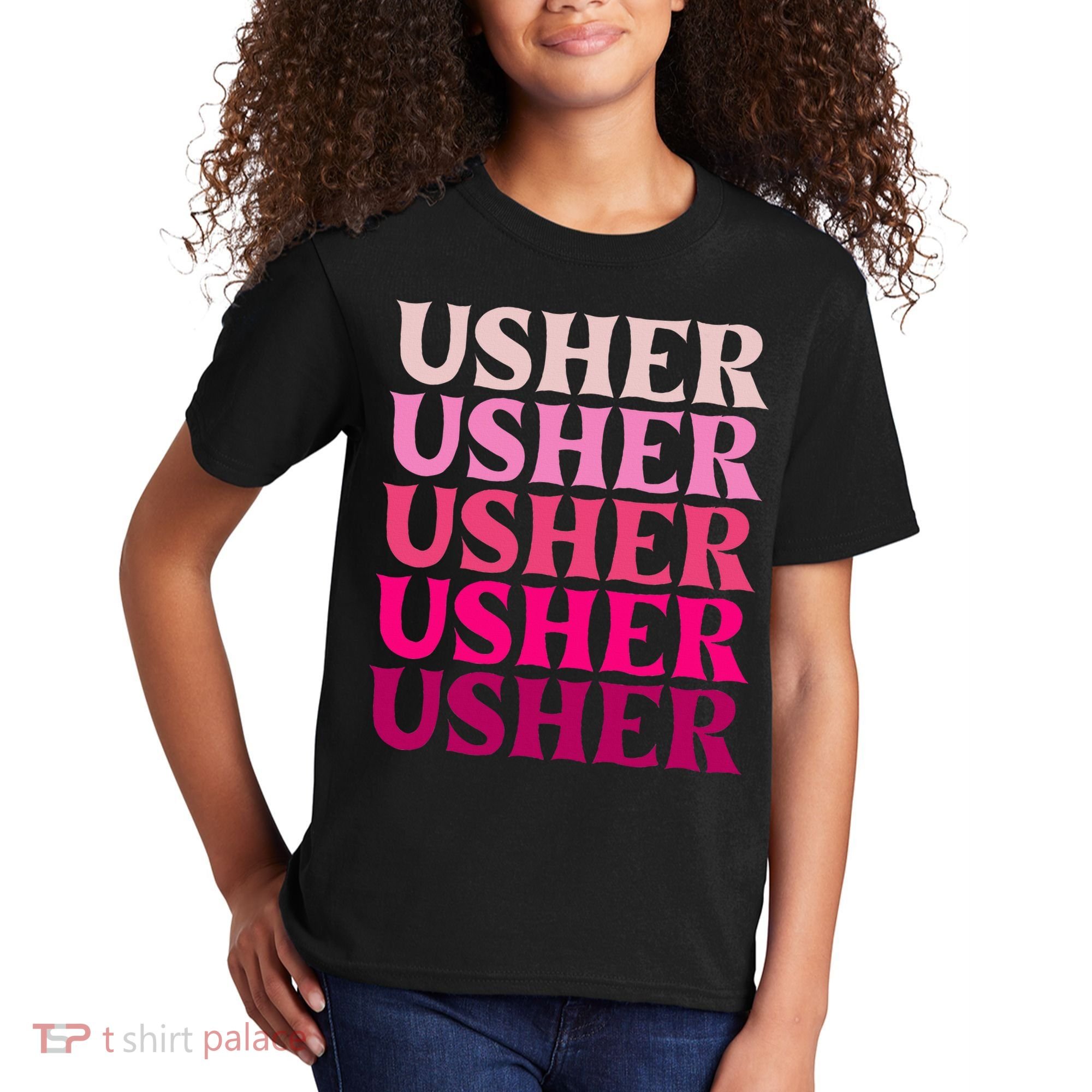 U.S.H.E.R Name Kids T-Shirt