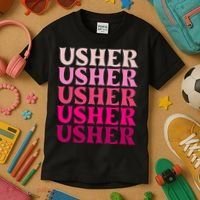 U.S.H.E.R Name Kids T-Shirt thumb 3