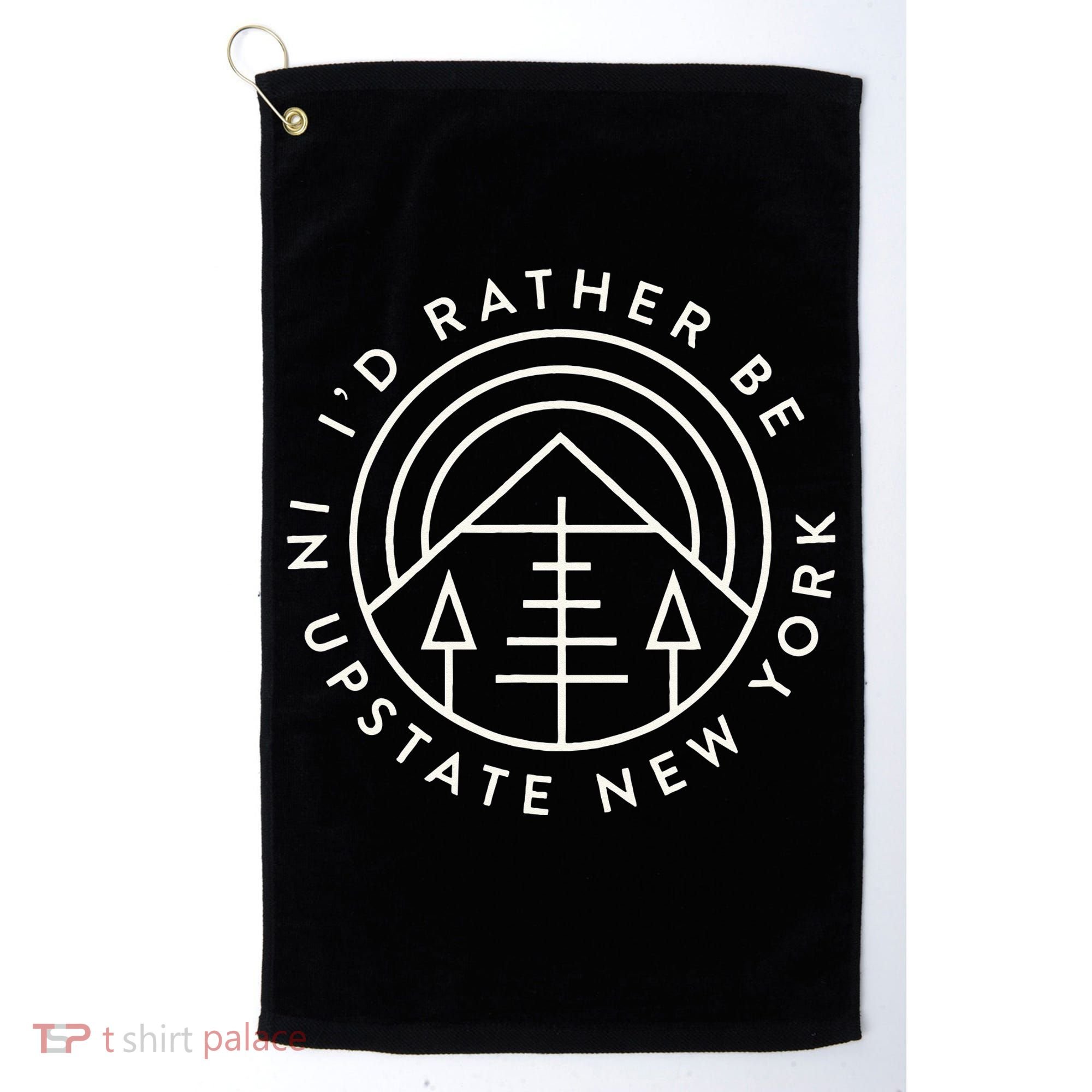 Upstate New York Mountain Outdoors Upstate Golf Towel