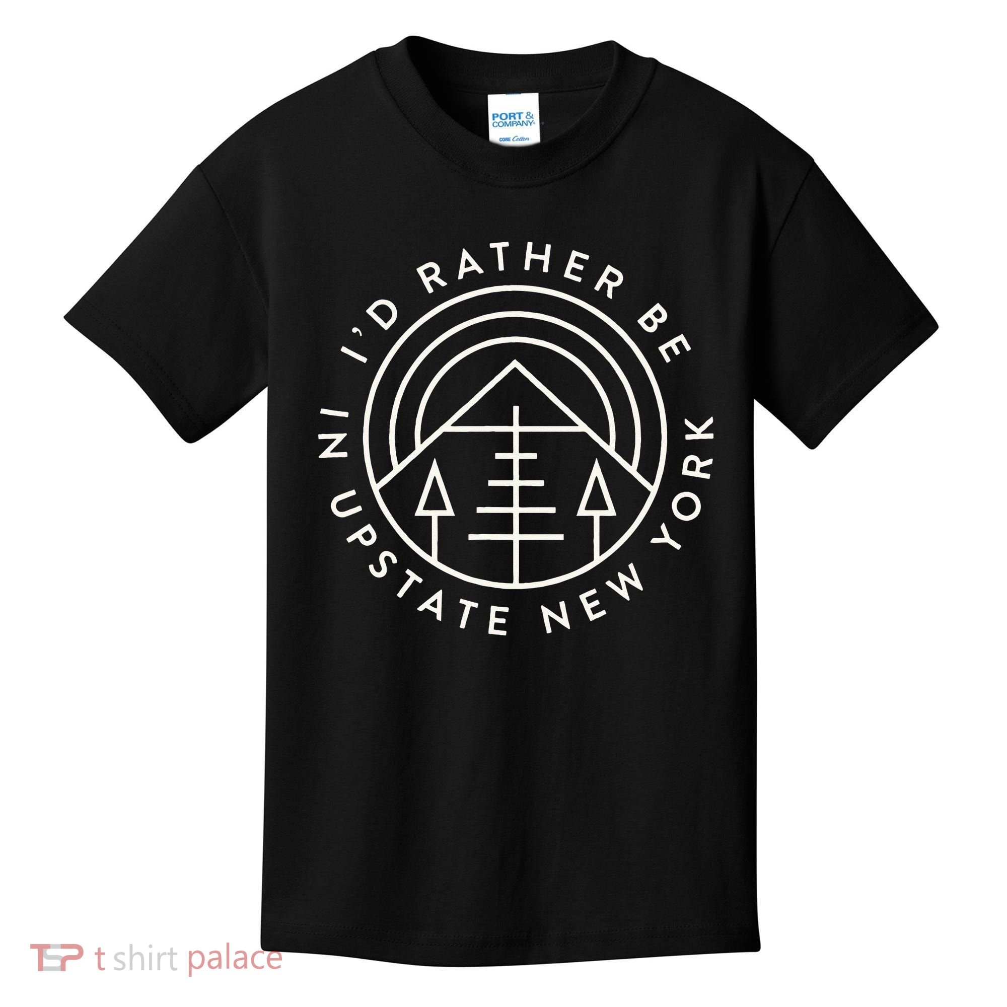 Upstate New York Mountain Outdoors Upstate Kids T-Shirt