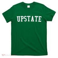 Upstate New York Prep Block Lettering Vintage Style T-Shirt thumb 0