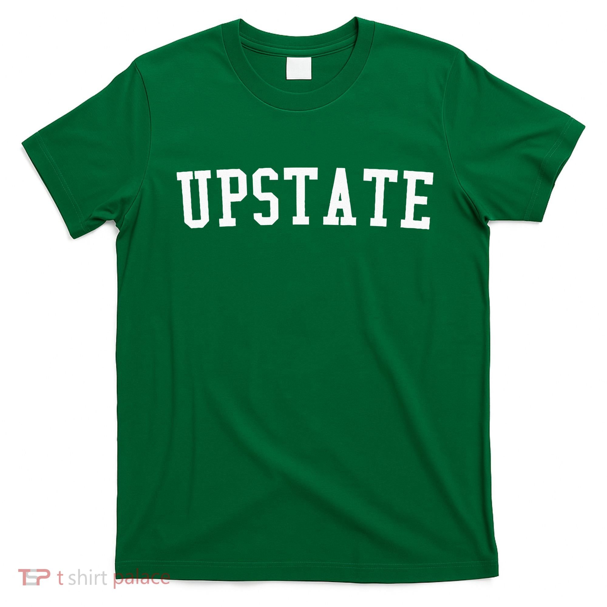 Upstate New York Prep Block Lettering Vintage Style T-Shirt