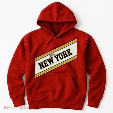 Utica New York Varsity Logo Hoodie