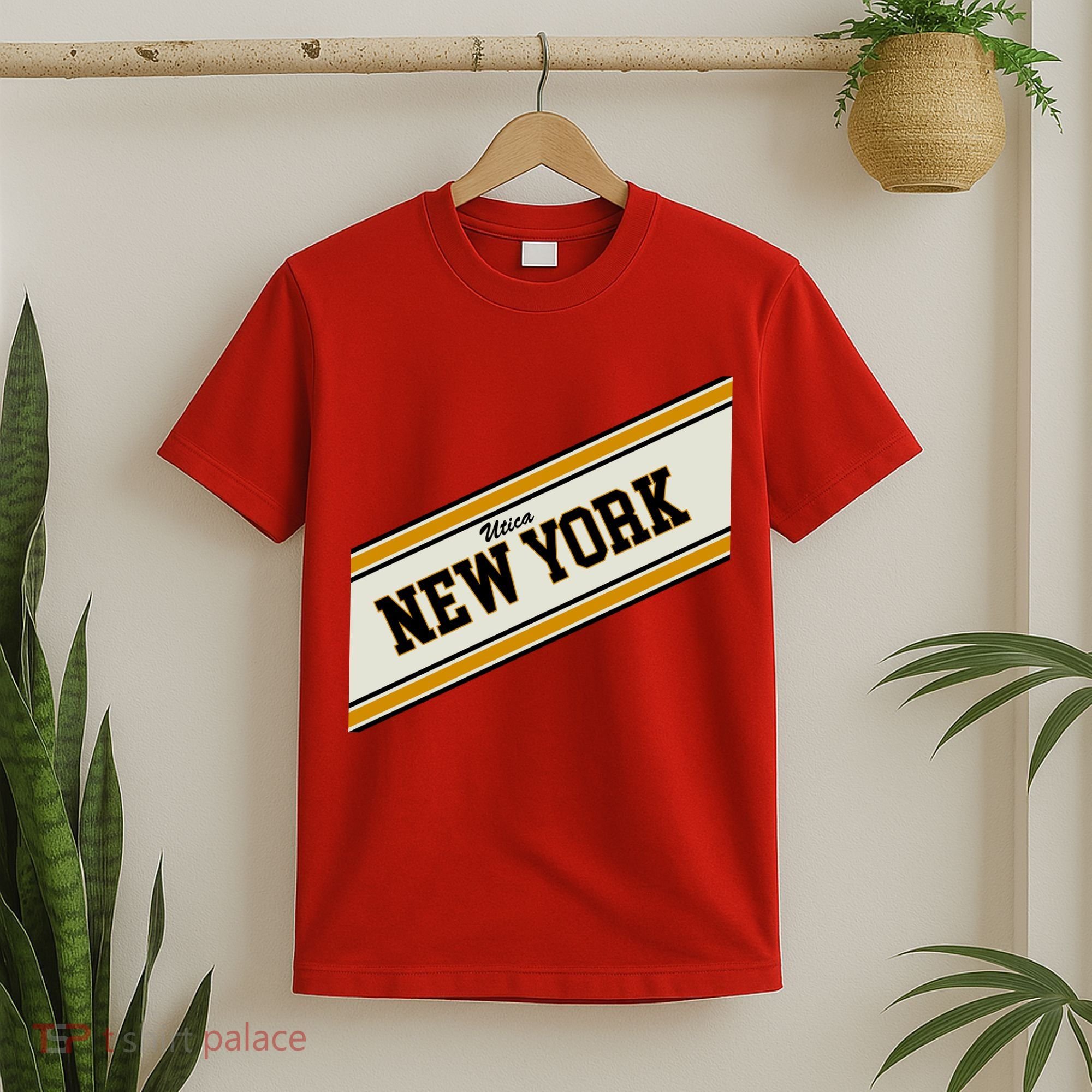 Utica New York Varsity Logo T-Shirt