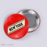 Utica New York Varsity Logo Button thumb 0