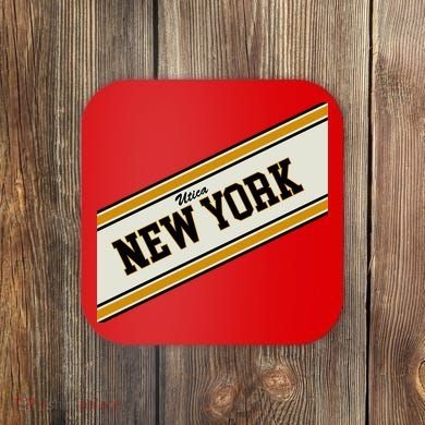 Utica New York Varsity Logo Coaster
