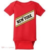 Utica New York Varsity Logo Baby Bodysuit thumb 0