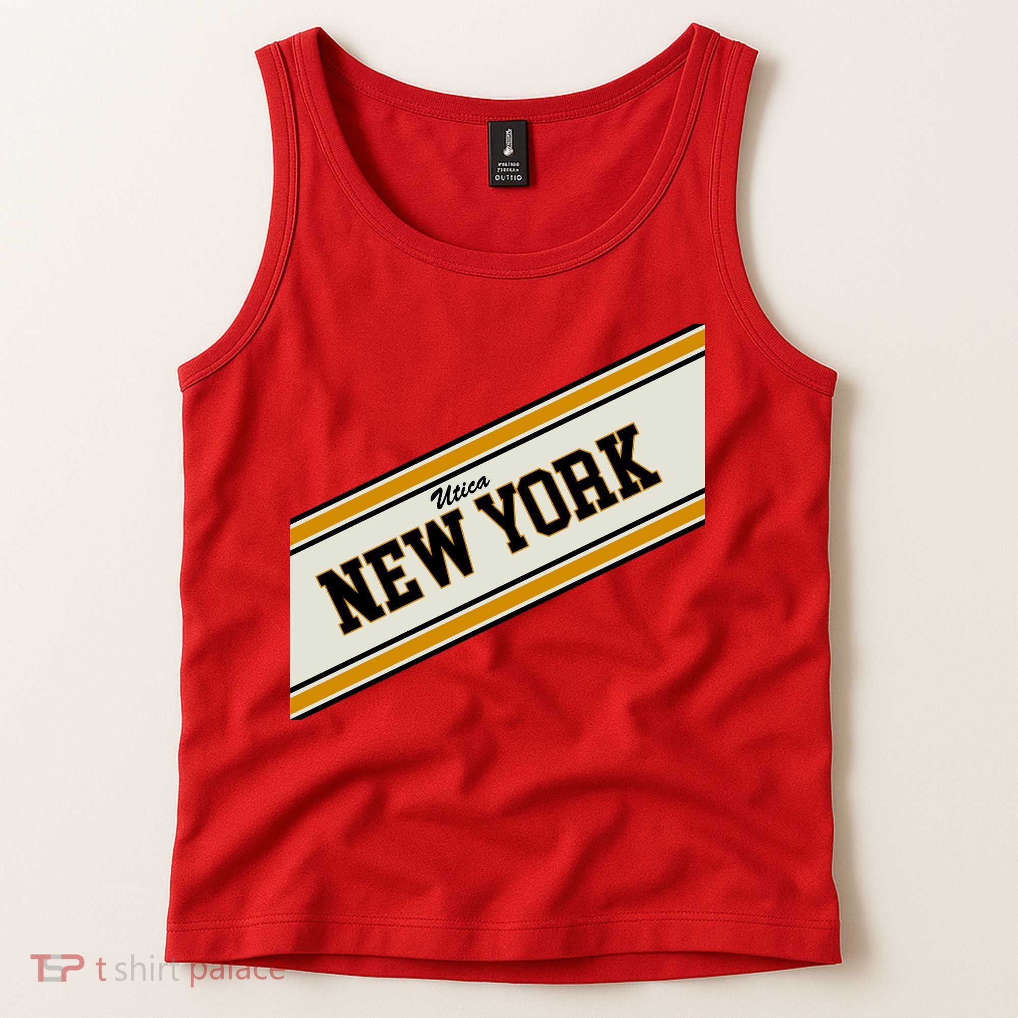 Utica New York Varsity Logo Tank Top