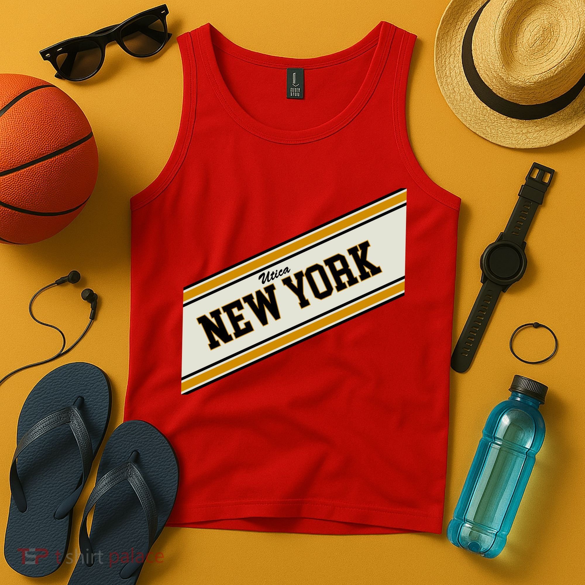 Utica New York Varsity Logo Tank Top