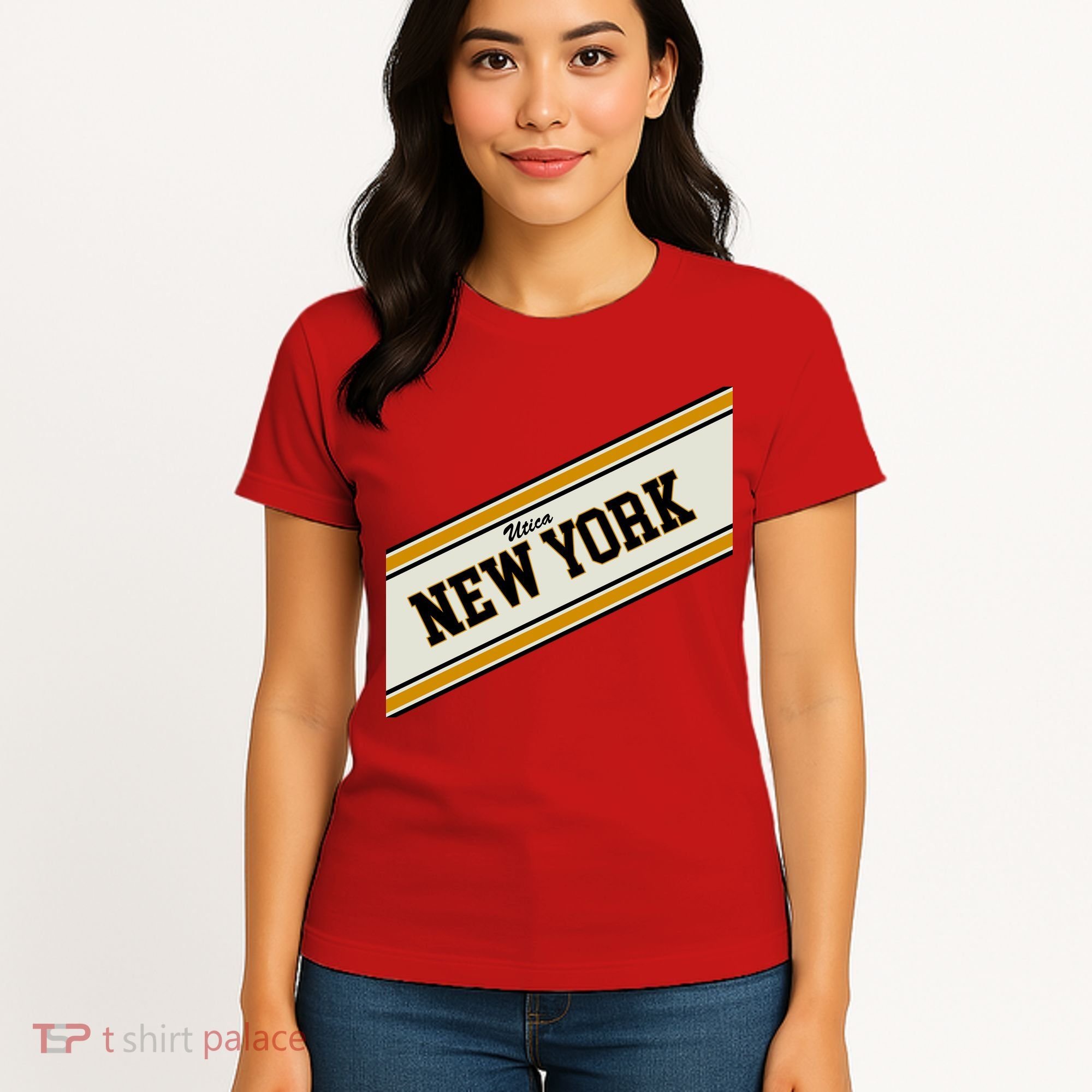 Utica New York Varsity Logo Women's T-Shirt