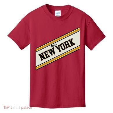 Utica New York Varsity Logo Kids T-Shirt