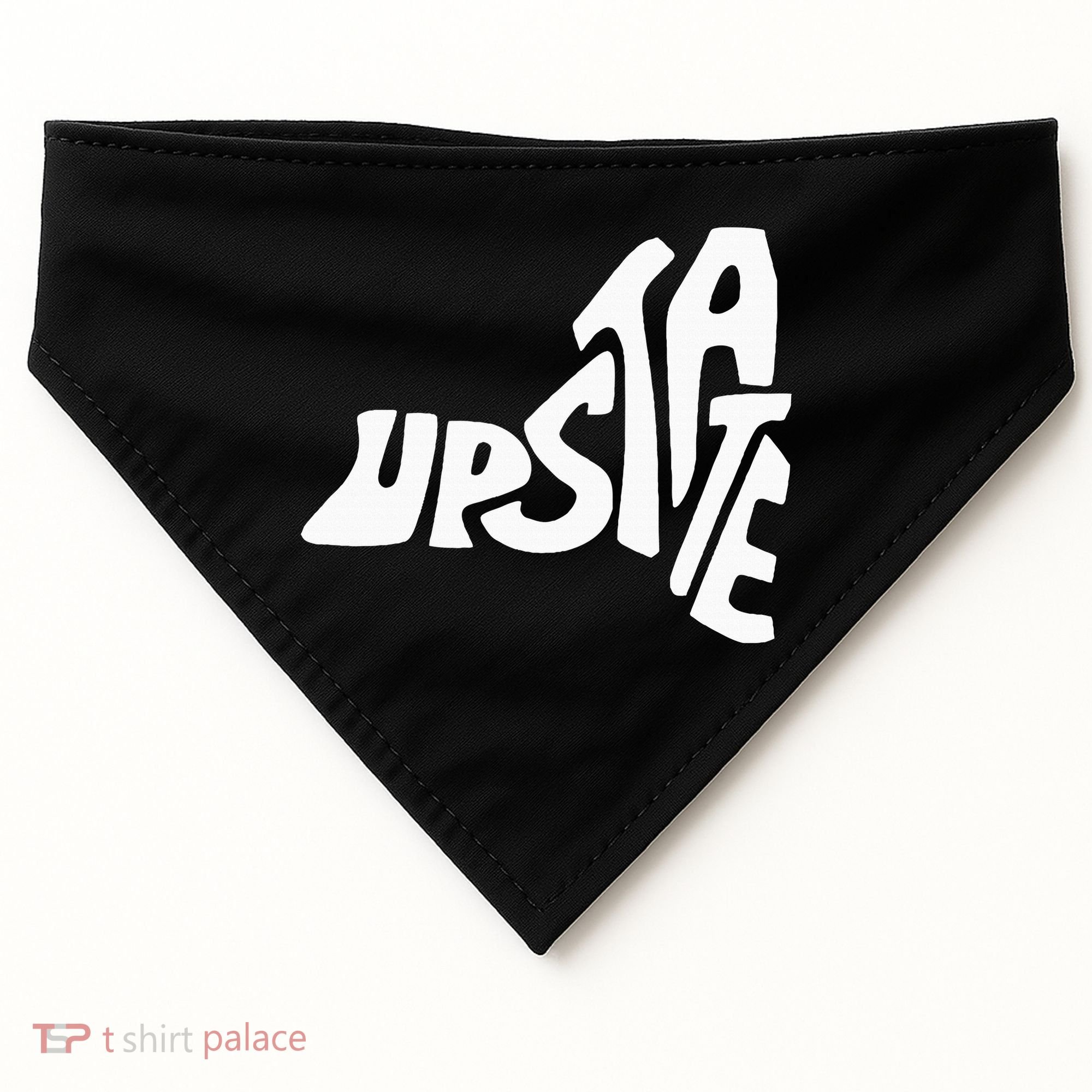 Upstate New York Ny State Shape USA-Made Doggie Bandana