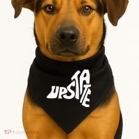 Upstate New York Ny State Shape USA-Made Doggie Bandana thumb 1