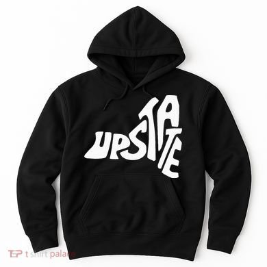 Upstate New York Ny State Shape Hoodie