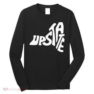 Upstate New York Ny State Shape Long Sleeve Shirt