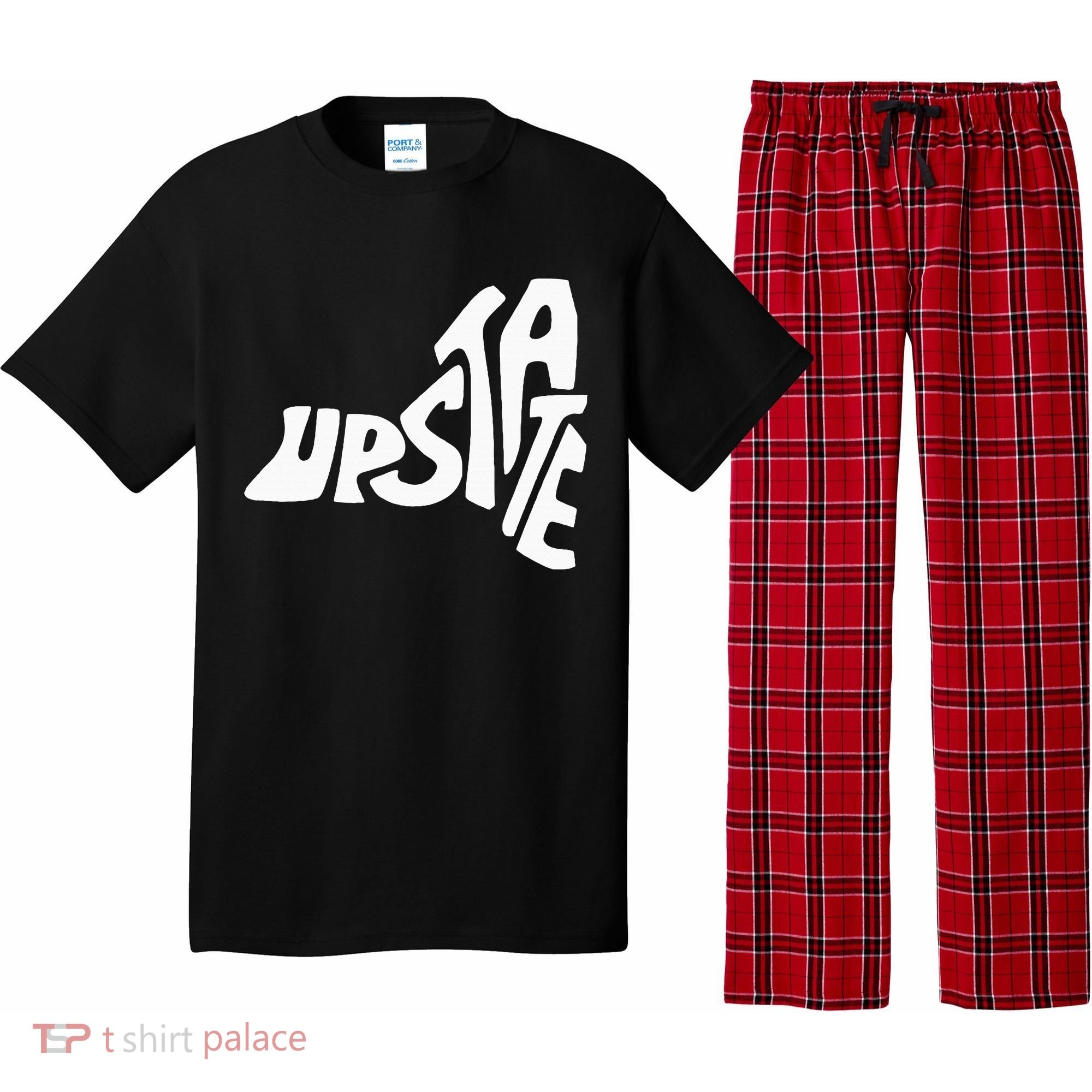 Upstate New York Ny State Shape Pajama Set