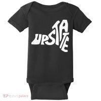 Upstate New York Ny State Shape Baby Bodysuit thumb 0