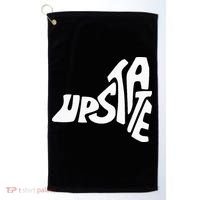 Upstate New York Ny State Shape Golf Towel thumb 0
