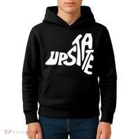 Upstate New York Ny State Shape Kids Hoodie thumb 4