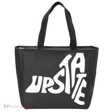 Upstate New York Ny State Shape Tote Bag